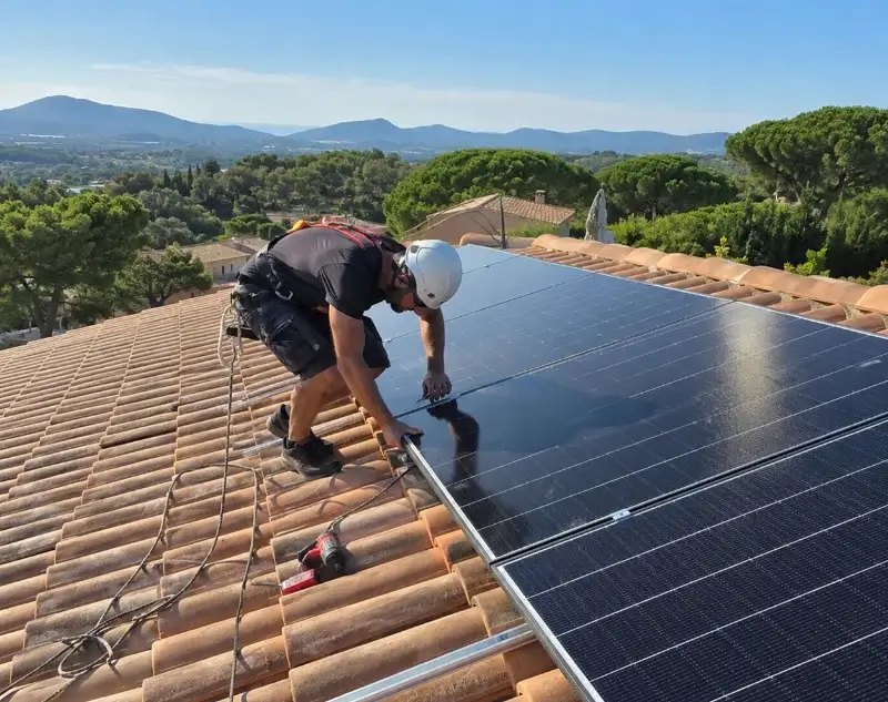 Installateur panneaux solaires Mervent — pose photovoltaïque sur toiture
